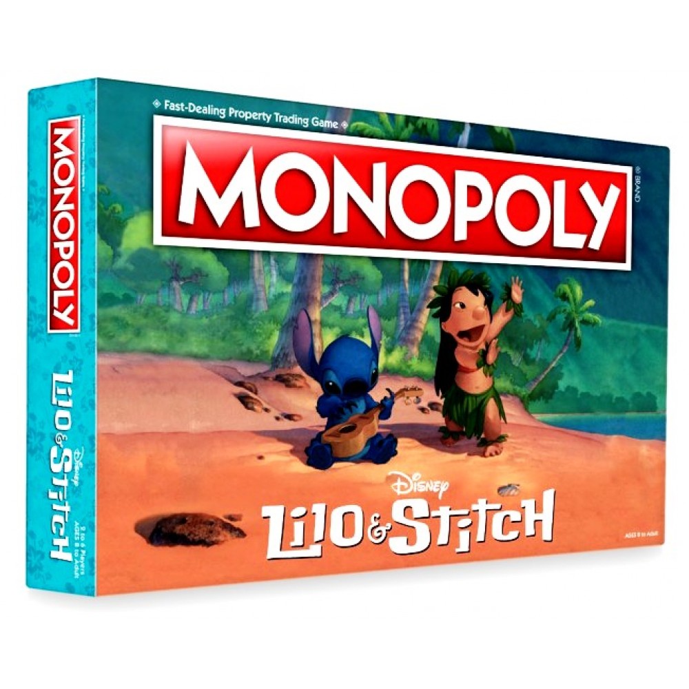 Stitch Monopoly Board Game